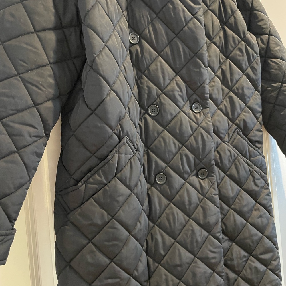 Rebecca Minkoff Black Quilted Puffer Jacket XS - Picture 2 of 6